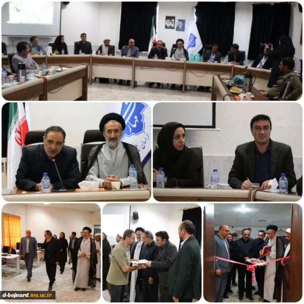 حضور فرماندار بجنورد در آموزشکده دختران بجنورد به مناسبت گرامیداشت هفته دولت و روز کارمند
