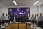 برگزاری مراسم تکریم و معارفه رئیس حراست دانشگاه ملی مهارت استان یزد 3