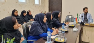 به همت انجمن علمی معماری آموزشکده فنی و حرفه ای دختران بوشهر برگزار شد؛
نشست تخصصی با محوریت «مکتب هنر رضوی گامی در بازشناخت و بازتاب انگاره های قدسی در هنر و معماری معاصر» 4