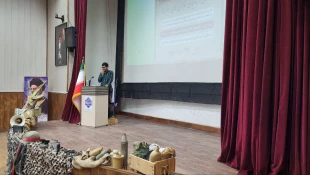 سرپرست آموزشکده ملی مهارت دختران بوشهر در دورهمی راهیان نوری های آموزشکده ملی مهارت دختران بوشهر گفت:
مهارت آموزی بدون تعهد و پایبندی به آرمانهای انقلابی به نتیجه مطلوب نمی رسد. 5