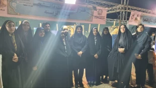 به همت هیئت مذهبی دانشجویی حضرت رقیه(س) آموزشکده ملی مهارت دختران بوشهر؛
برپایی موکب و خدمت رسانی به مردم در مسیر اجتماع کیلومتری غدیر و تجمع حماسی با شعار ایران ذوالفقار علی علیه‌السلام 2