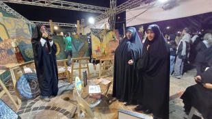 به همت هیئت مذهبی دانشجویی حضرت رقیه(س) آموزشکده ملی مهارت دختران بوشهر؛
برپایی موکب و خدمت رسانی به مردم در مسیر اجتماع کیلومتری غدیر و تجمع حماسی با شعار ایران ذوالفقار علی علیه‌السلام 7