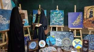 به همت هیئت مذهبی دانشجویی حضرت رقیه(س) آموزشکده ملی مهارت دختران بوشهر؛
برپایی موکب و خدمت رسانی به مردم در مسیر اجتماع کیلومتری غدیر و تجمع حماسی با شعار ایران ذوالفقار علی علیه‌السلام 11