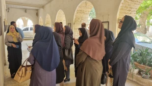 بازدید کارکنان آموزشکده ملی مهارت دختران بوشهر از مرکز اسناد و کتابخانه ملی استان بوشهر 5
