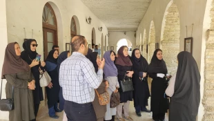 بازدید کارکنان آموزشکده ملی مهارت دختران بوشهر از مرکز اسناد و کتابخانه ملی استان بوشهر 6