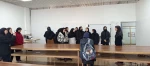 بازدید جمعی از دانش‌آموزان هنرستان حجاب شهرستان بسطام در رشته‌های تصویرسازی و طراحی دوخت، از آموزشکده ملی مهارت دختران شاهرود 2