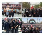 حضور دانشگاهیان ملی مهارت استان زنجان در مراسم تشییع رهبر شهید  2